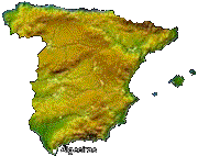 map of Spain