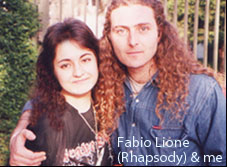 Fabio Lione & me