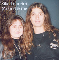 Kiko Loureiro & me
