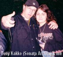 Tony Kakko & me