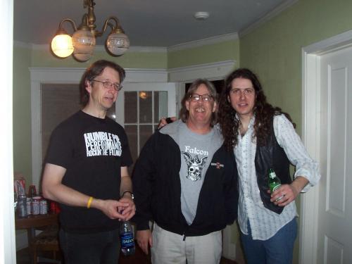 Greg, Kevin Sage and Perry