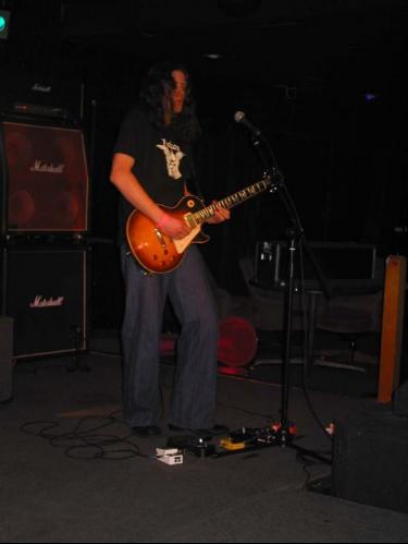 Perry whips out a gut wrenching solo.